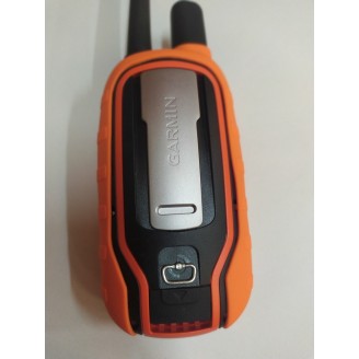 Coque En Silicone Phosphorescente Pour Garmin Alpha 100 - Orange Brillant, Protection étanche, Boutons Accessibles