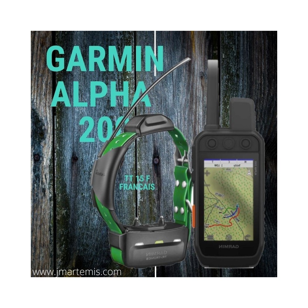 Kit de Repérage GPS pour chien Garmin® Alpha100 et collier T5 - Version F
