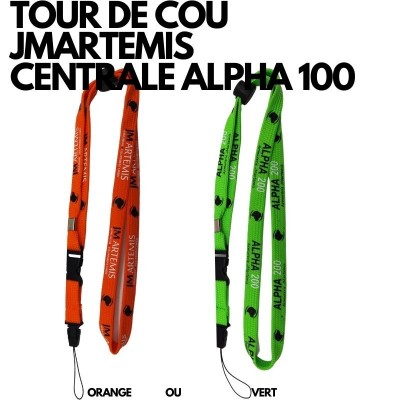 TOUR DE COU JMartemis POUR CENTRALE GARMIN ALPHA 100