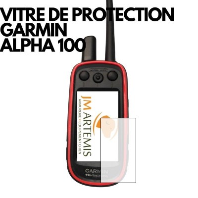 VITRE DE PROTECTION CENTRALE GARMIN ALPHA 100