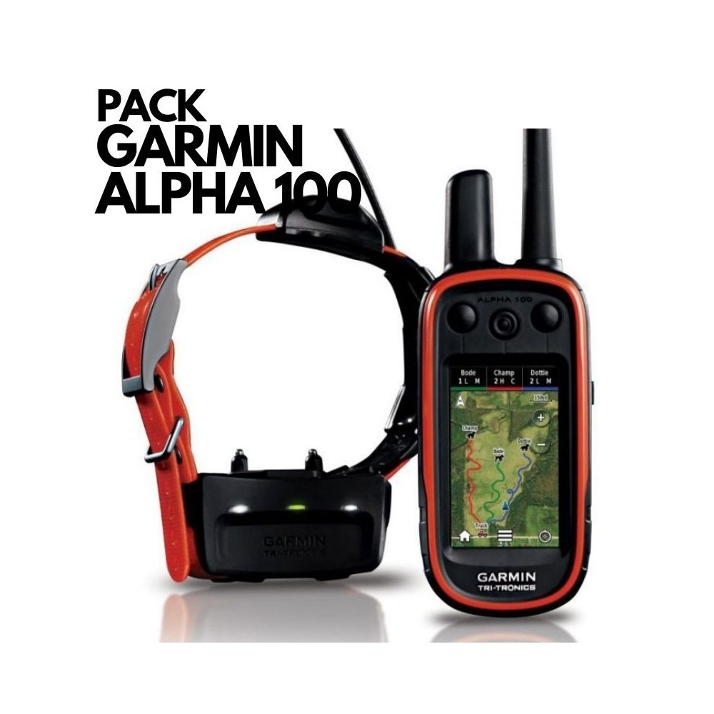 gallery magic beetle Pack promo Garmin Alpha100F + Collier GPS pour chien Garmin TT15