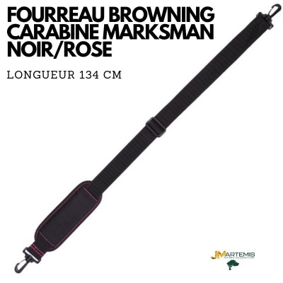 FOURREAU POUR CARABINE BROWNING MARKSMAN NOIR/ROSE 134CM