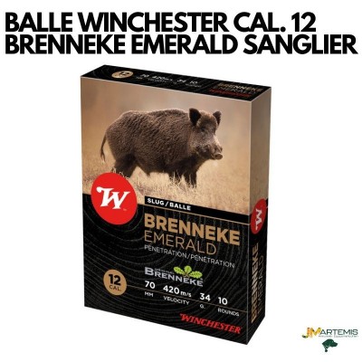 BALLE BRENNEKE EMERALD WINCHESTER CAL.12