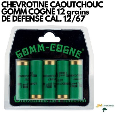 GOMM COGNE CHEVROTINE 12 GRAINS SAPL CAL.12/67