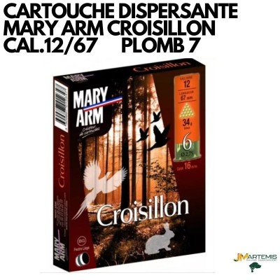 CARTOUCHE DISPERSANTE MARY ARM CALIBRE 12/67