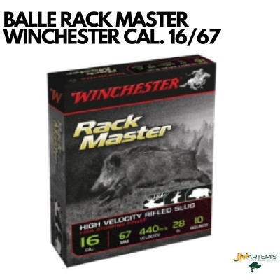 BALLE RACK MASTER WINCHESTER CAL.16/67
