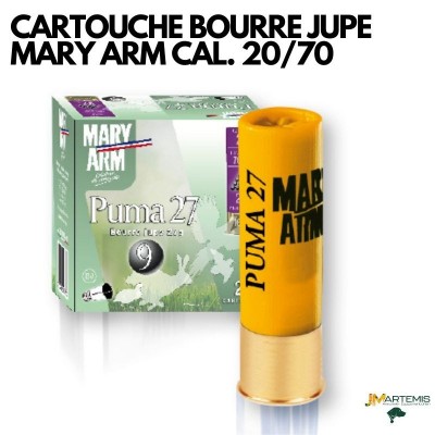 CARTOUCHE BOURRE JUPE MARY ARM CAL.20/70