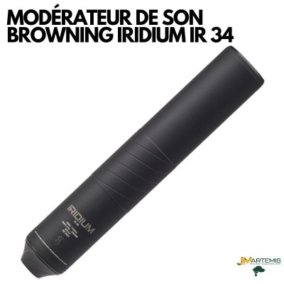MODÉRATEUR DE SON BROWNING IRIDIUM IR 34