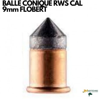 BALLE CONIQUE RWS CAL. 9mm FLOBERT x50