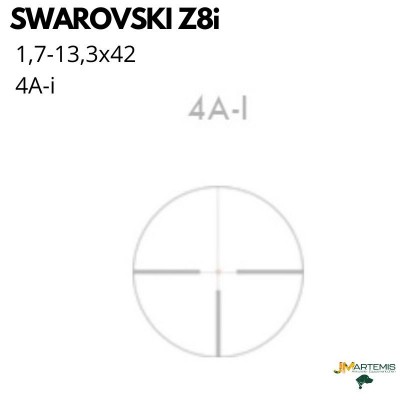 Lunette SWAROVSKI Z8i 1,7-13,3x42 ret 4A-i