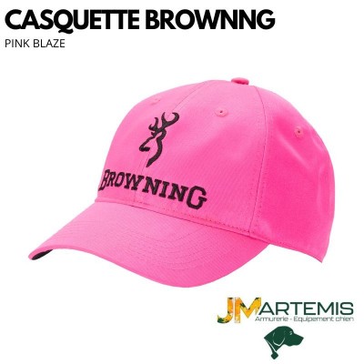 CASQUETTE BROWNING PINK BLAZE