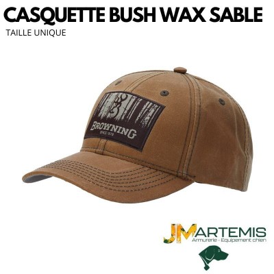 COIFFANT DE CHASSE BROWNING BUSH WAX SABLE