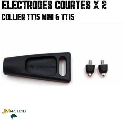 ELECTRODES COURTES POUR COLLIER GARMIN TT15