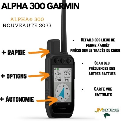 Centrale GPS Garmin Alpha 300