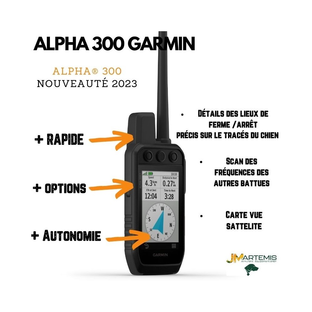 Centrale GPS Garmin Alpha 300
