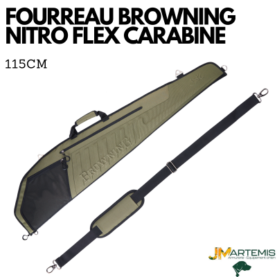 FOURREAU COURT POUR CARABINE DE TRAQUE BROWNING NITRO FLEX 115CM
