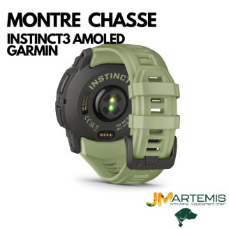 MONTRE Garmin Instinct® 3 AMOLED – VERT SAUGE