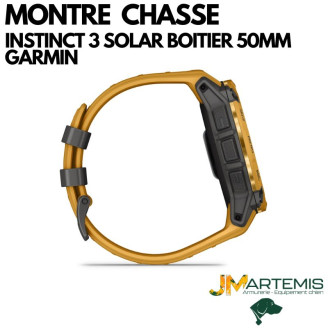 MONTRE Garmin Instinct® 3 SOLAR – JAUNE COMPATIBLE ALPHA