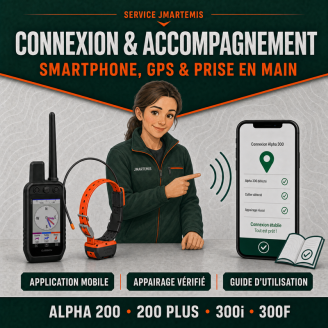 Mise en service Garmin Alpha 300, 200 Plus et 200 – Sérénité