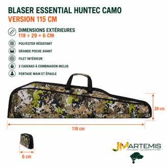 FOURREAU BLASER ESSENTIAL HUNTEC CAMO – 115 CM OU 128 CM