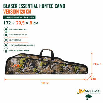 FOURREAU BLASER ESSENTIAL HUNTEC CAMO – 115 CM OU 128 CM